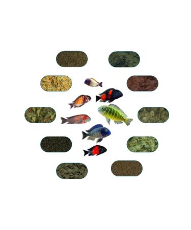 Tropheus Special Fish Food Package - Premium 50 Gr/piece (7 TYPES)