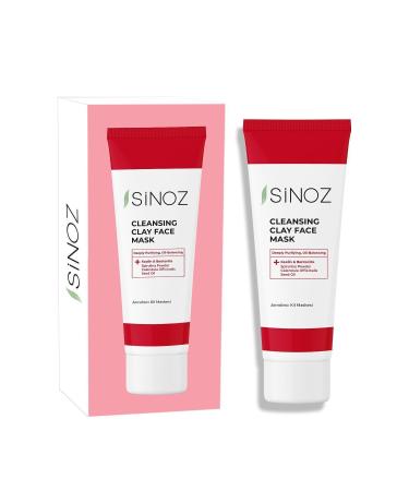 Sinoz Anti-Acne and Anti-Blackhead Purifying Face Care Clay Mask 50 ml For All Skin Types - Buy Online on GoSupps.com