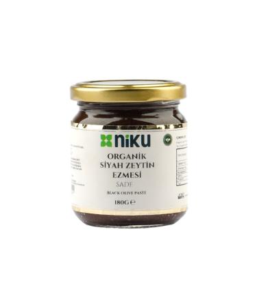 NIKU Organic Black Olive Paste 180 gr