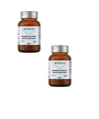 Venatura Magnesium Malate 60 Tablets 200 Mg X2 Pieces