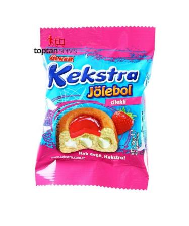  lker Kekstra Jelly Strawberry 24 Pieces - Buy Online on GoSupps.com