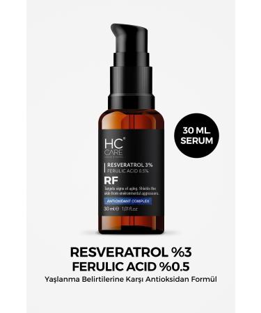 HC Care Resveratrol 3% Ferulic Acid 0.5% Serum - 30 Ml.