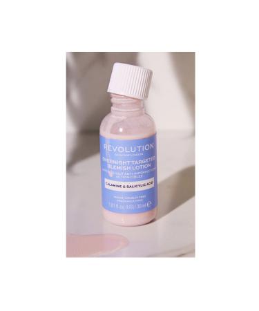 Revolution Overnight Targeted Blemish Anti-Blemish Salicylic Acid Vegan Night Lotion 30 Ml - Buy Online on GoSupps.com