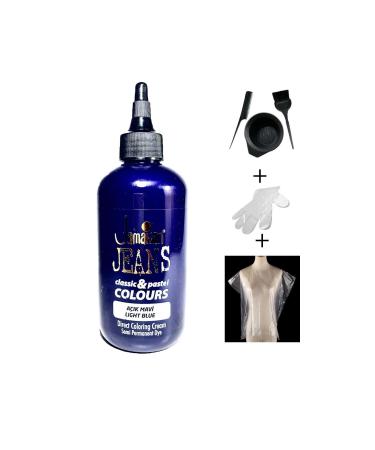 Jamaican Jean's Color Hair Dye Set Light Blue Dep1037