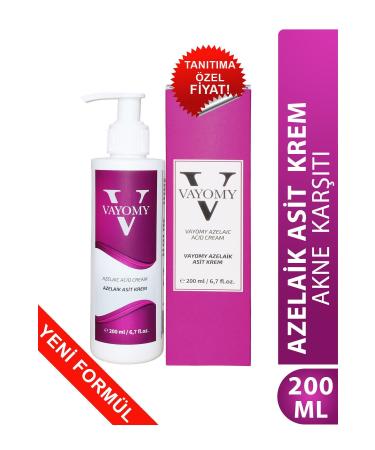 Vayomy Azelaic Acid Cream Anti-Acne Care Cream 200mL