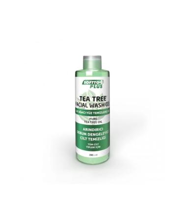 Softo Plus Softto Plus Tea Tree Facial Cleansing Gel 200ml