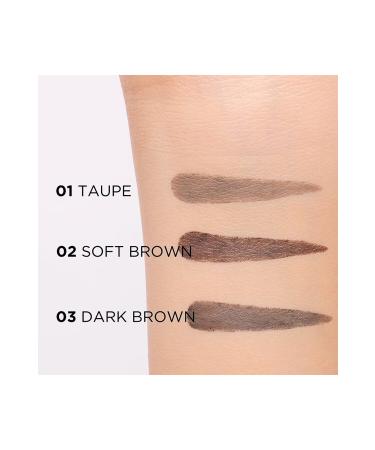 Eveline Cosmetics Micro Precision Pencil Micro Precision Eyebrow Pencil - Buy Online on GoSupps.com