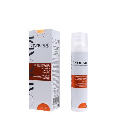 Capicade Sunscreen Cream For Normal Skin Spf50 100 ml 8681254301123 - Buy Online on GoSupps.com