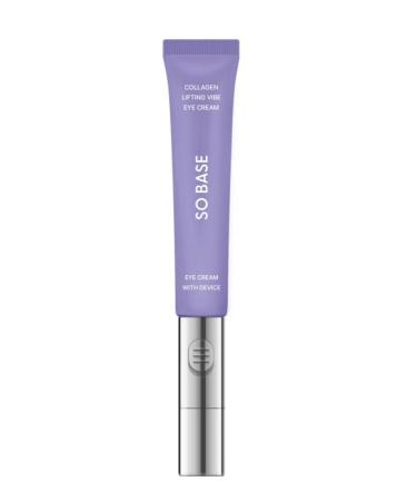 SO BASE Collagen Lifting Vibe Eye Cream-Anti-Wrinkle Brightening Eye Cream with Collagen Massage