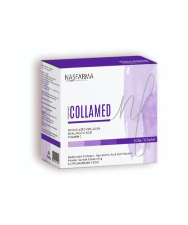 Nasmed Collamed Type 1-3 6000mg 30 Sachet Fish Collagen Gluten Free