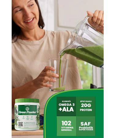 Green Powder Detox (Toxin Purifying and Energy Boosting Detox) - Buy Online on GoSupps.com