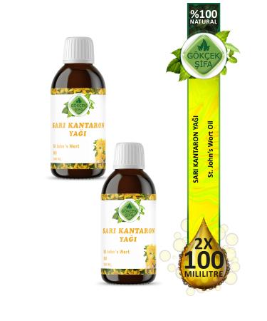 Gokcek Healing St. John's Wort Oil 100 Ml. X 2