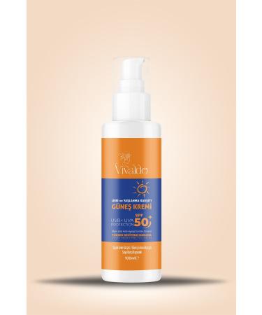 Vivaldo Face and Body Sun Cream 100 ml - Buy Online on GoSupps.com