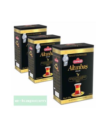 aykur Alt nba Tea Tin Box 400 Gr X 3