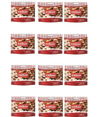 Tad m Mixed Nuts Classic 75 Gr X 12 Pieces