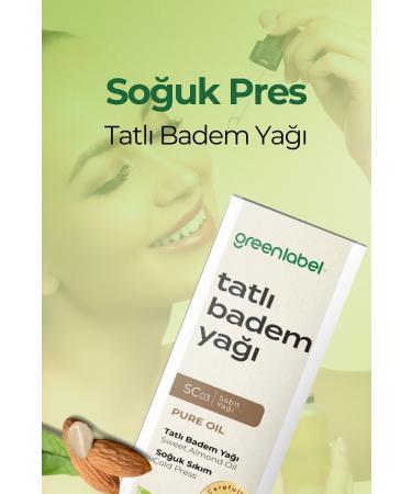 Green Label Greenlabel Sweet Almond 180 ml - Buy Online on GoSupps.com