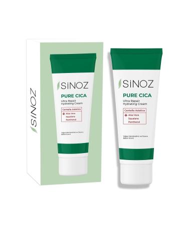Sinoz Pure Cica Intensive Repairing Soothing Moisturizing Care Cream 50 ml For Irritated and Damaged Skin - Buy Online on GoSupps.com