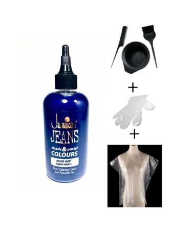Jamaican Jean's Color Hair Dye Set Sea Blue Depa1001