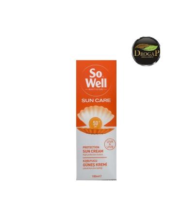 AslanExpress Sowell Protective Sun Cream Spf 50&#43 100 ml