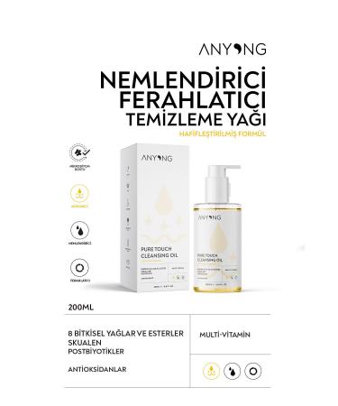 Anyong Skin Cleansing Oil - Oil-Based Cleanser for Face and Body 200 ml - Buy Online on GoSupps.com