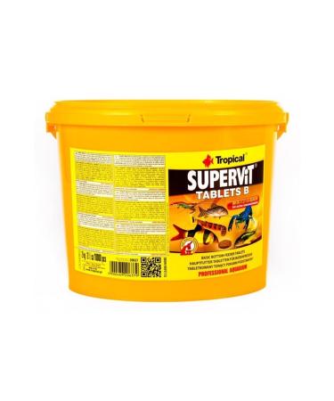 Tropical Supervit B 2kg Bucket Tablet Feed New