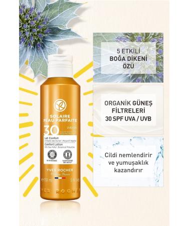 Yves Rocher Spf 30 Sun Protection Face & Body Lotion/solaire Peau Parfaite-150 ml - Buy Online on GoSupps.com