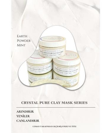 Crystalclem Beauty Mineral Clay Mask Purifying Revitalizing Firming Nourishing Unscented