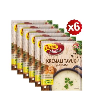 Bizim Mutfak Creamy Chicken Soup 62 Gr 6-Pack