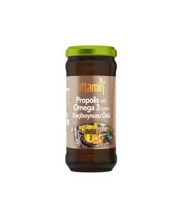 Carob Extract Containing Aftamine Omega 3 and Propolis 640 G (WITH SPOON)