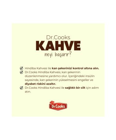 Dr. Cooks Dr.Cooks Collagen Chicory Coffee Detox Diet Coffee 2 Months - (120 USES) Net 300gr - Buy Online on GoSupps.com