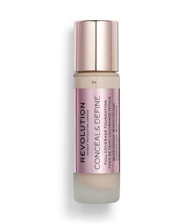 Revolution Conceal & Define Foundation F4 5057566046558
