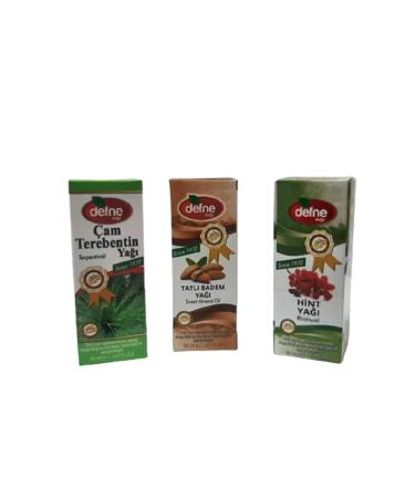 Defne Do a Hair Care Oil Set (PINE TURPENTINE INDIAN SWEET ALMOND OIL) - Buy Online on GoSupps.com