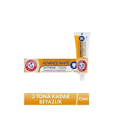 Arm Hammer Arm Hammer Up to 3 Tones Whitening Toothpaste Advance White 75 ml