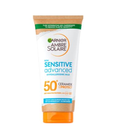 Garnier AMBRE SOLAIRE SENSITIVE ADVANCED MILK SPF 50+ 175 ML KEYON3287