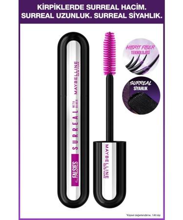 Maybelline New York FALSIES SURREAL META LONG-LASTING BLACK MASCARA DEMBA5909