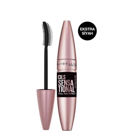 Maybelline New York LASH SENSATIONAL INTENSE BLACK MASCARA + GARNIER MICELLAR PERFECT MAKEUP CLEANSING WATER 400ML