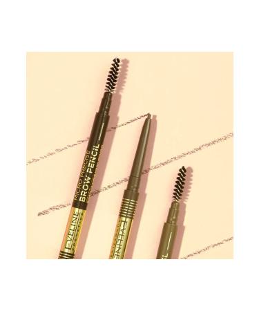 Eveline Cosmetics Micro Precision Pencil Micro Precision Eyebrow Pencil - Buy Online on GoSupps.com