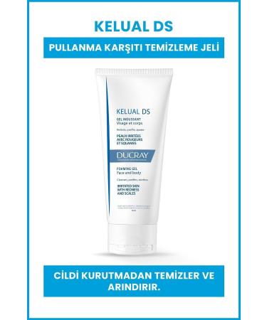 Ducray Kelual Ds Foaming Cleansing Gel 200 Ml
