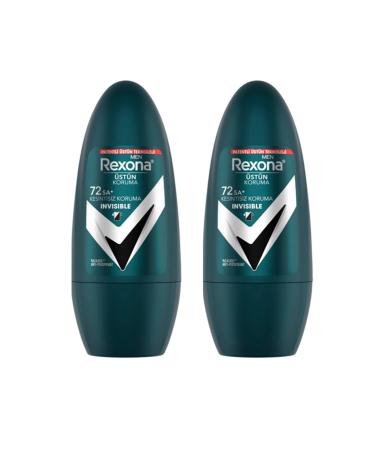 Rexona SUPERIOR PROTECTION 75 HOURS INVISIBLE ROLLON 50 ML MEN*2 PIECES
