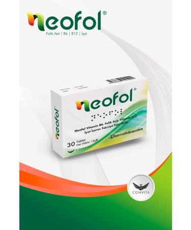 NEOFOL Folic acid Vitamin B6 Vitamin B12
