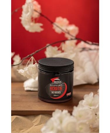 Bronze HAIR CARE MASK WITH KERATIN 500ML