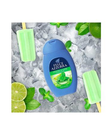 Felce Azzura Menta e Lime- Mint and Lime- Refreshing Shower Gel 250 ml - Buy Online on GoSupps.com