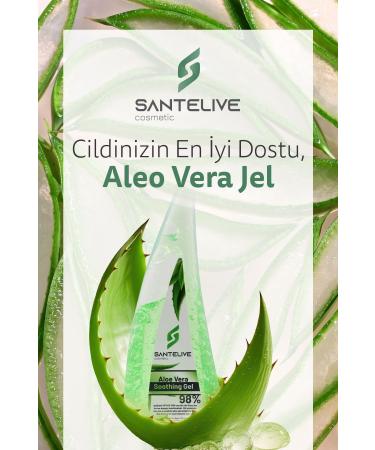 Santelive Aloe Vera Soothing Calming Repairing Moisturizing Gel 175 Ml