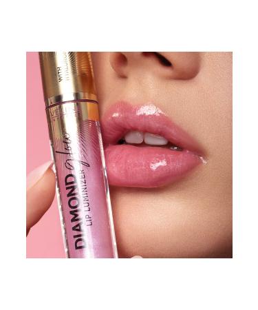 Eveline Cosmetics Lipgloss Diamond Glow Lip Luminezer Hyaluronic Acid Lip Gloss - Buy Online on GoSupps.com