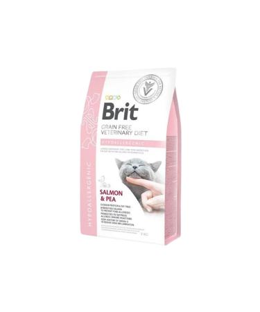 Brit Care Veterinary Diet Hypo-allergenic Skin Health Support Grain-Free Cat Food 2 Kg - Buy Online on GoSupps.com