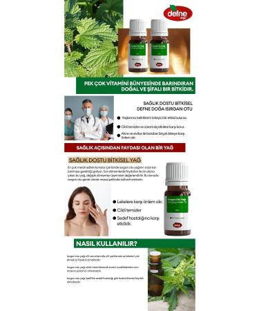 Defne Nature Nettle Oil 20 Ml - Buy Online on GoSupps.com