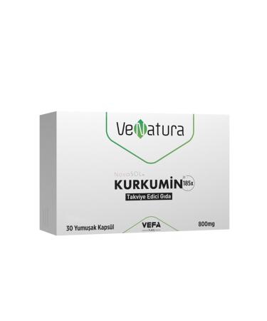 Venatura Curcumin Novasol 800 Mg 30 Softgels