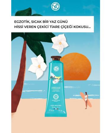 Yves Rocher Monoi Hand Cream-30 ml - Buy Online on GoSupps.com