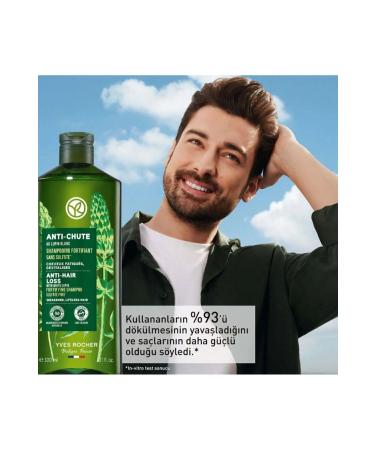 Yves Rocher Prebiotic Shampoo AntiChute Against Hair Loss Herbal protection shield against hairloss 300 ml - Buy Online on GoSupps.com