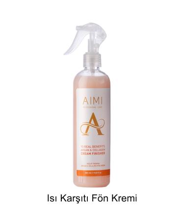 AIMI COSMETIC Anti-Heat Easy Combing Blow Dry Cream with Argan Biotin and Collagen 400 ml - Buy Online on GoSupps.com